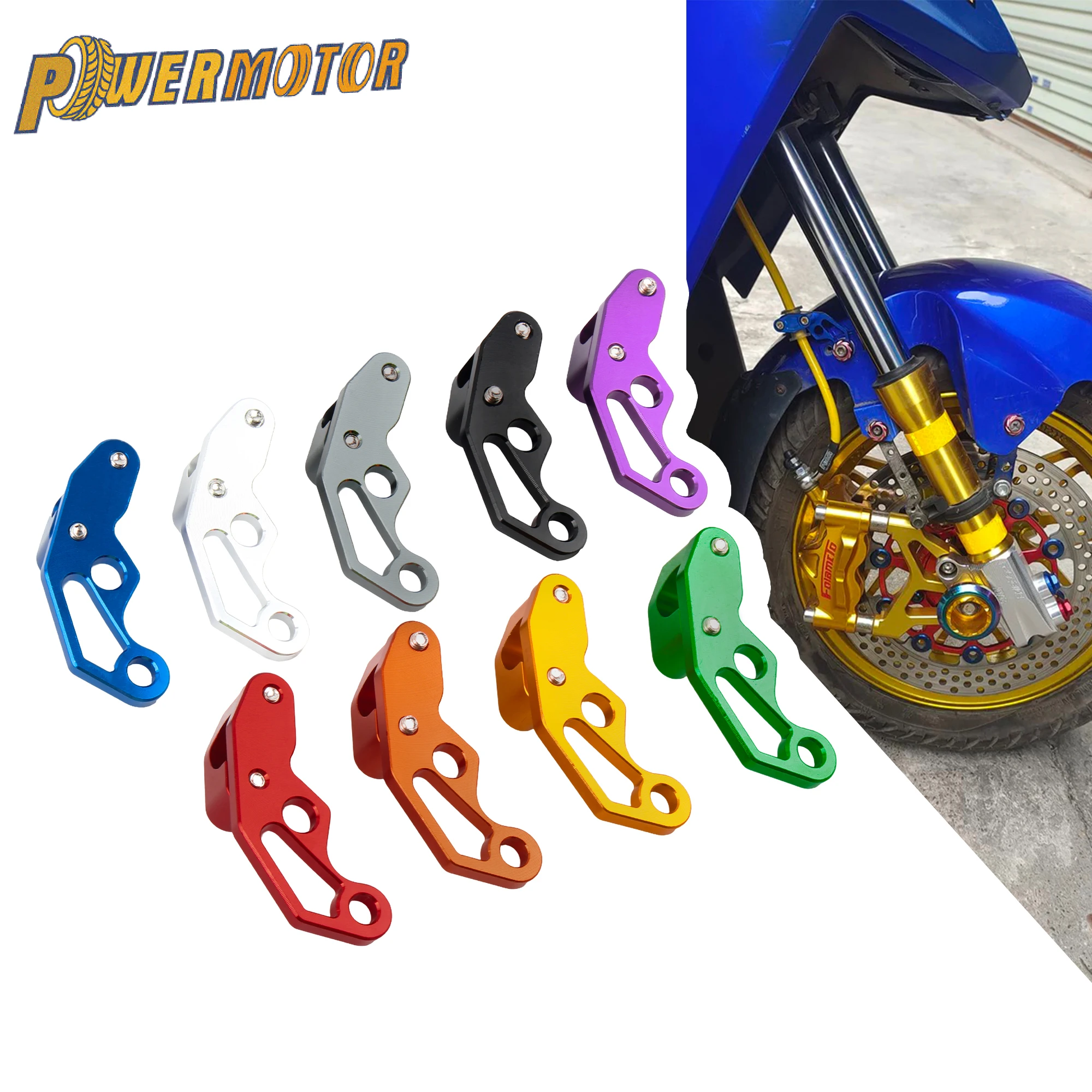 Universal Motorrad Bikes Öl Schlauch Klemme Öl Pipeline Bremsleitung Klemme Für Yamaha Honda Kawasaki Suzuki Schutz Zubehör