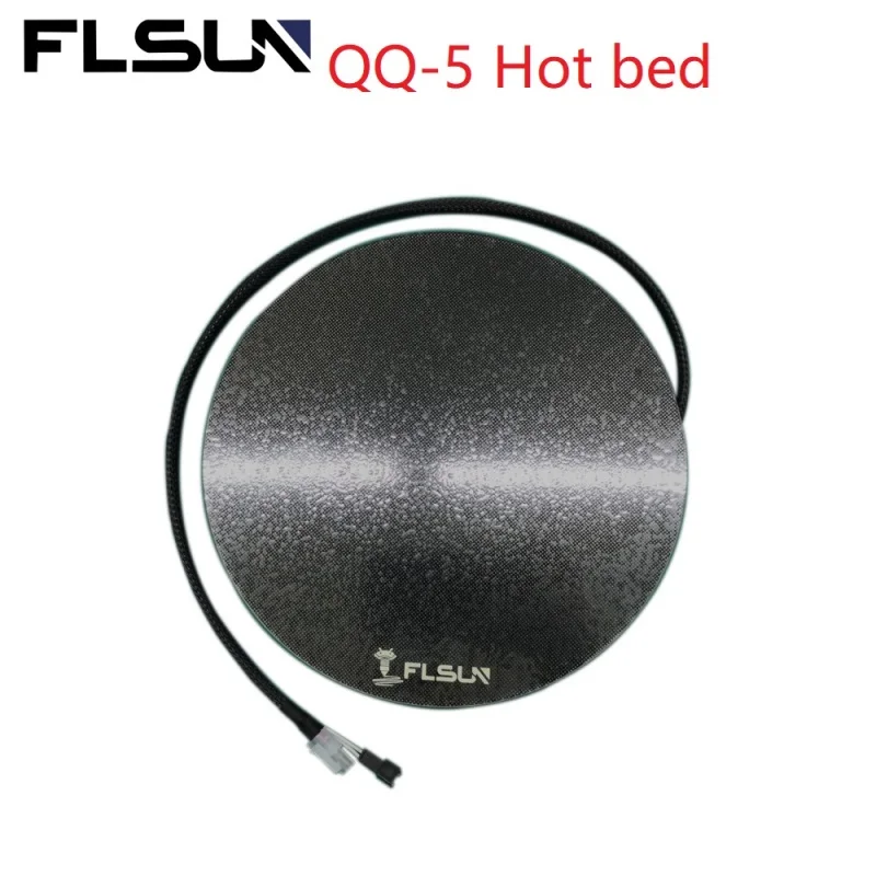 FLSUN Q5 Hot Bed 3d Printer Accessories 24v HotBed Round Lattice Platform 215mm PEI Magnetic Plate Parts Wholesale