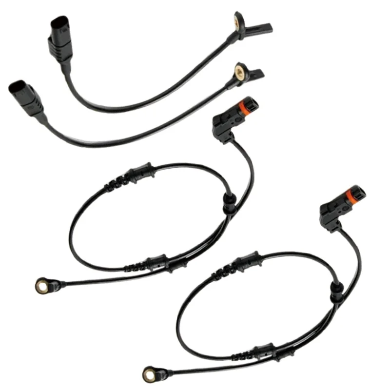 4PCS ABS Wheel Speed Sensor A1645400917 A1645400717 For Mercedes-Benz X164 GL550 4MATIC M273.963 285kw 5461cc 7A/MT W164 GL350