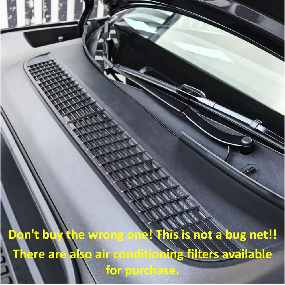 TESY For Tesla Model YL Y L Y Juniper Premium Performance Launch Lower Bumper Anti Insect Net Dust Proof Inner Vent Grille Cover