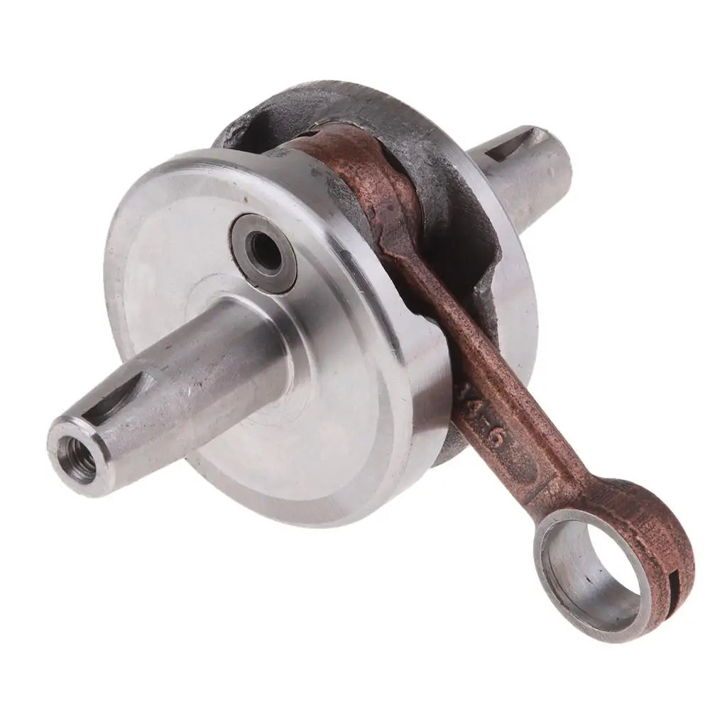 Full Circle Crank Shaft Alloy 49cc Engine Component for Mini Dirt Bikes and Pocket Bike Scooter ATV