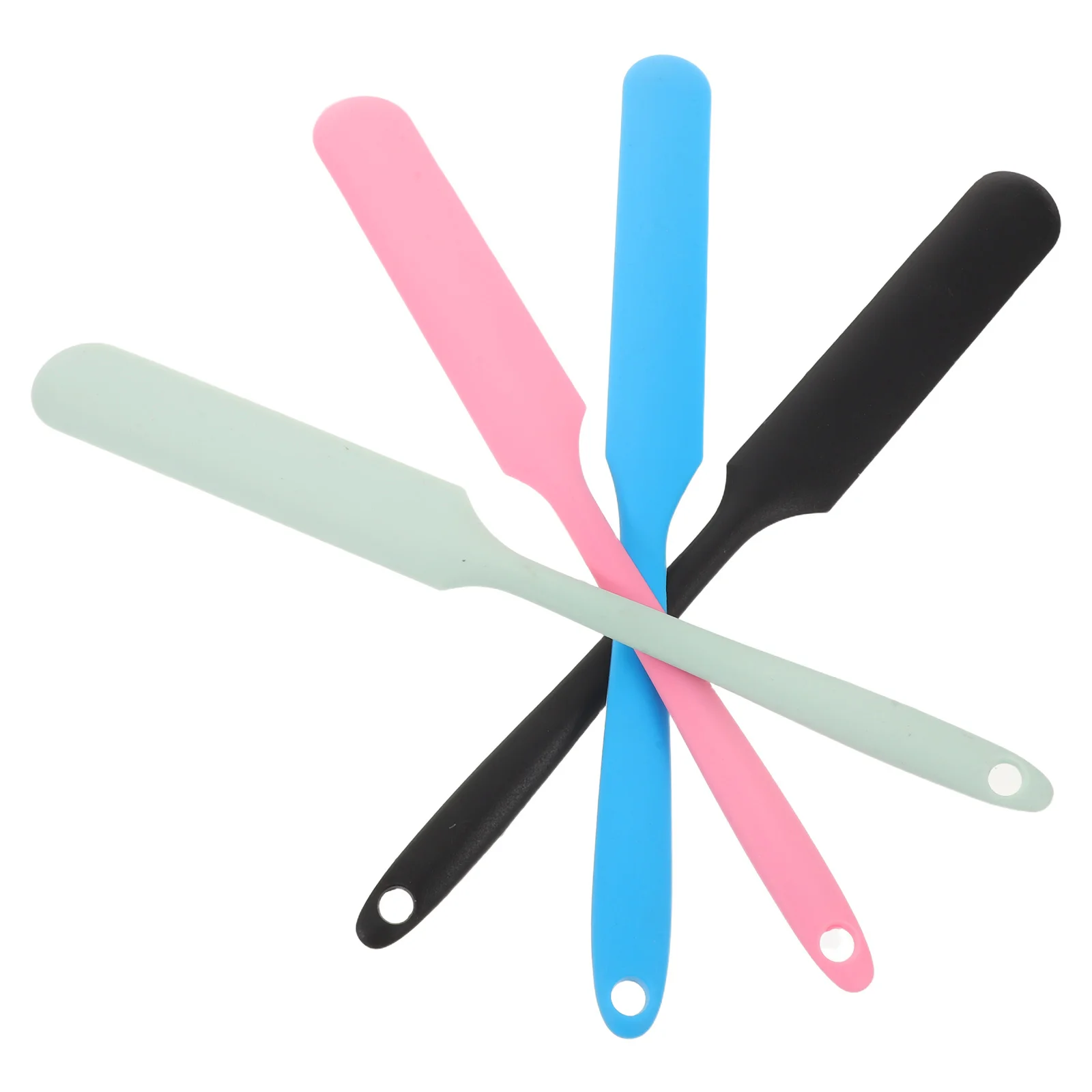 Palos de cera de plástico, juego de herramientas de belleza para cara, cuerpo, cejas, depilación, aplicador de cera, palos de piel suave, 4 Uds.