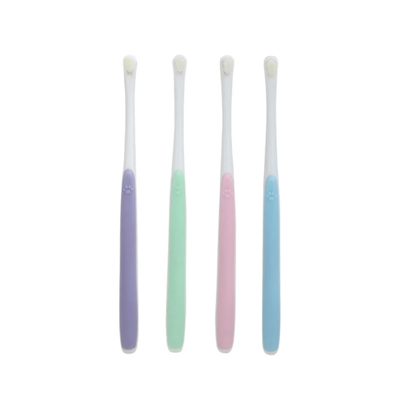 Soft Tooth Brush Small-Head Cleaning Pet Toothbrush Remove Bad Breath Tooth Brush Dog Cat Care Mouth Clean