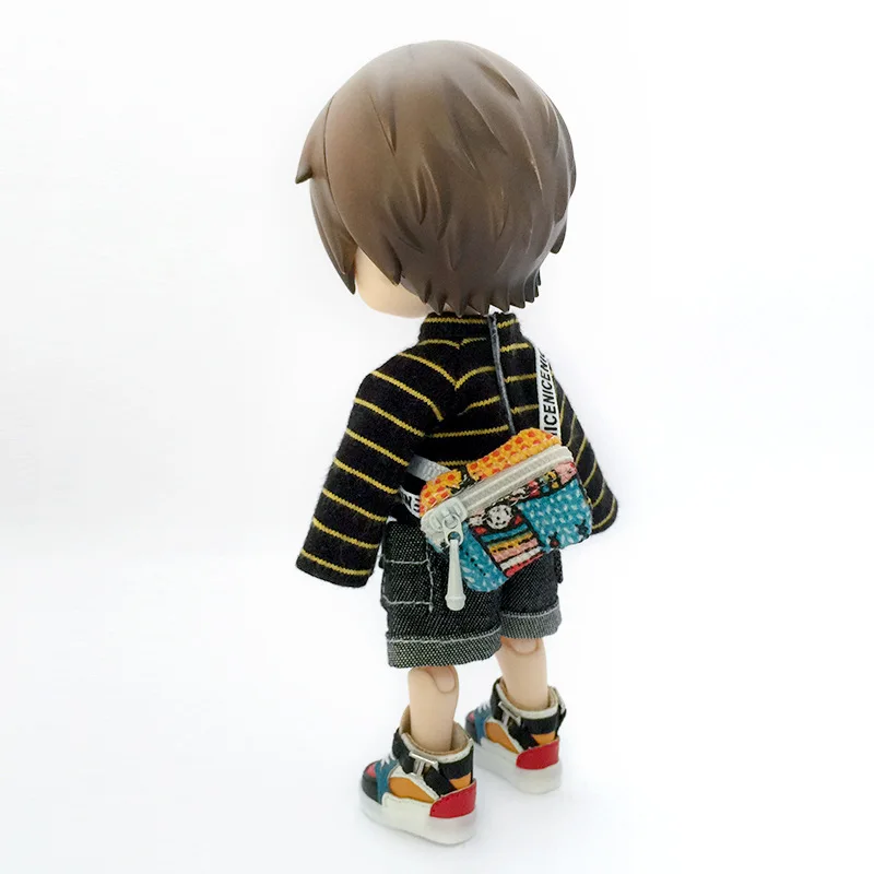 ファッショナブルな人形バッグ1/12 bjd,ミニショルダーバッグ,人形のアクセサリーob11 gsc ymy 1/8 1/12 bjd