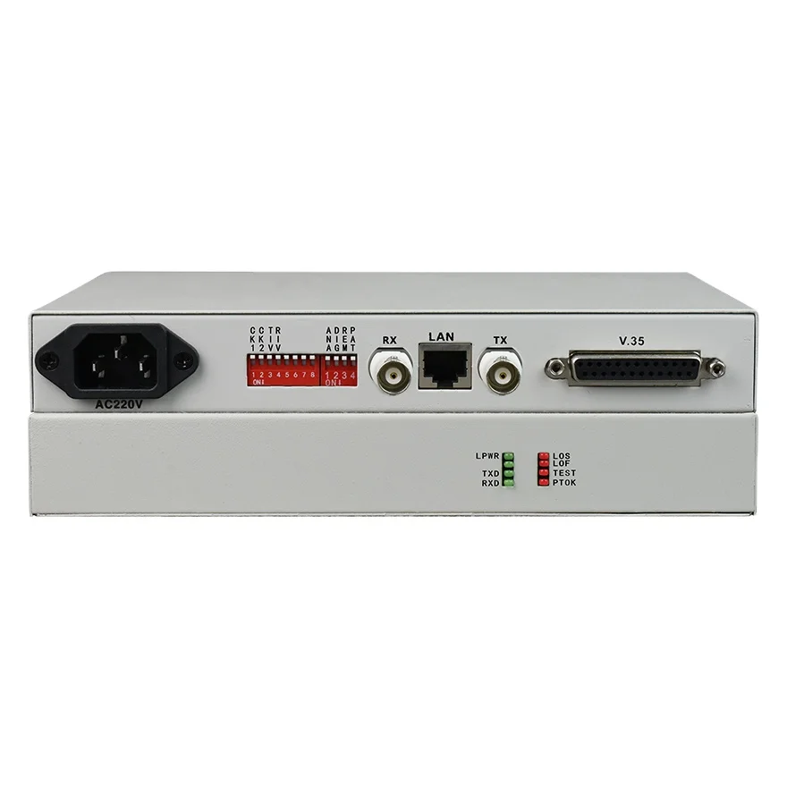 hoge kwaliteit goedkope prijs E1 V.24 (RS232) interface Converte E1 interface overbrengen naar V.24 interface synchroon