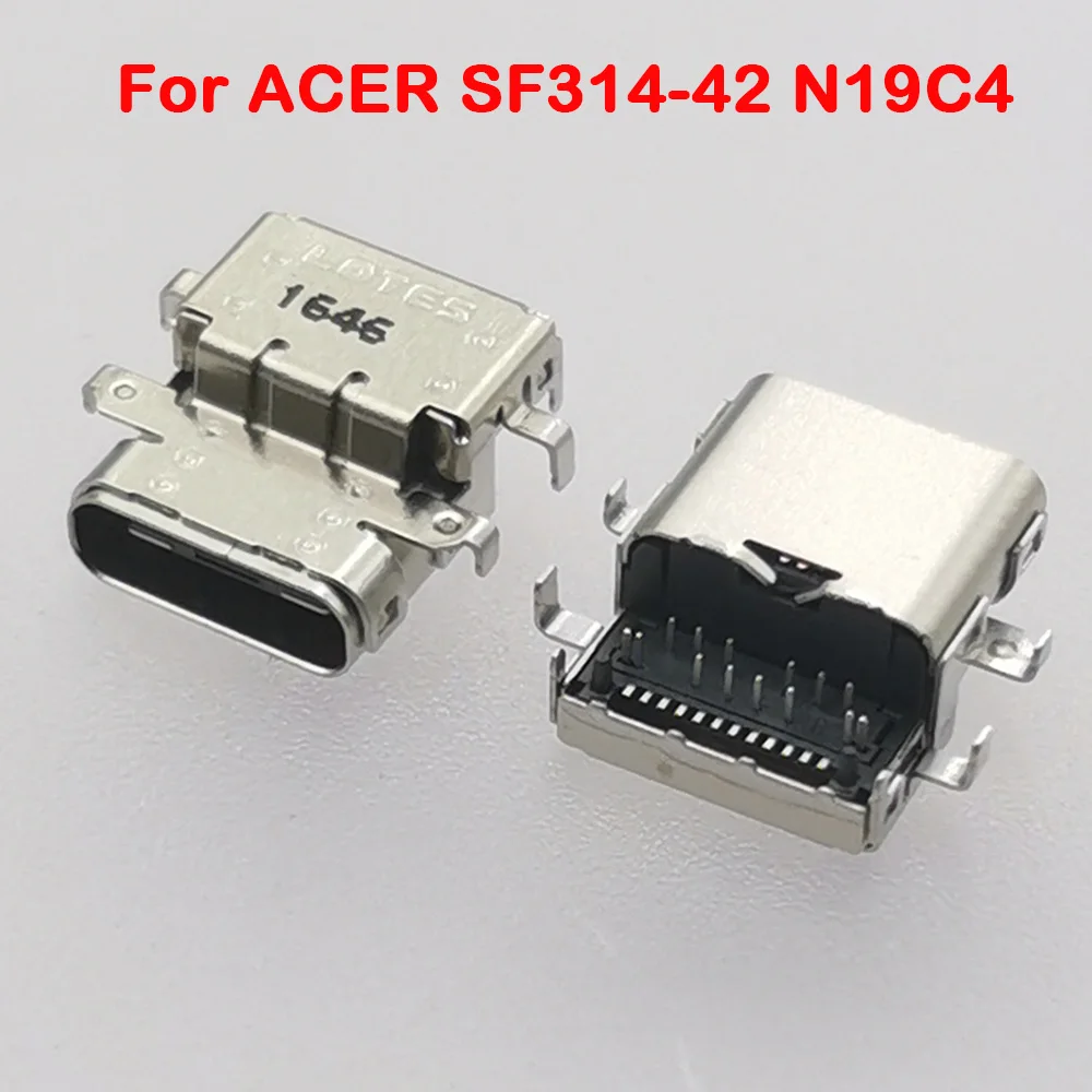 1-10PCS New USB Type C Charging Connector Port Plug Socket Dock Type-C Charger Jack For ACER SF314-42 N19C4