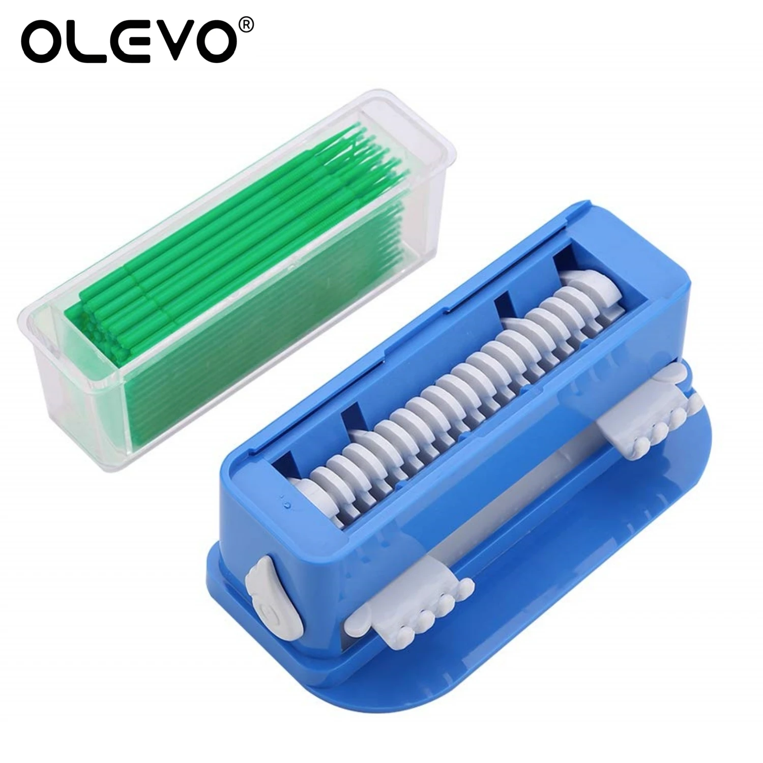 Dental Micro Applicator Dispenser Holder Disposable Brush Stick Storage Box Cotton Tip Container Case Dentistry Organizer Tools