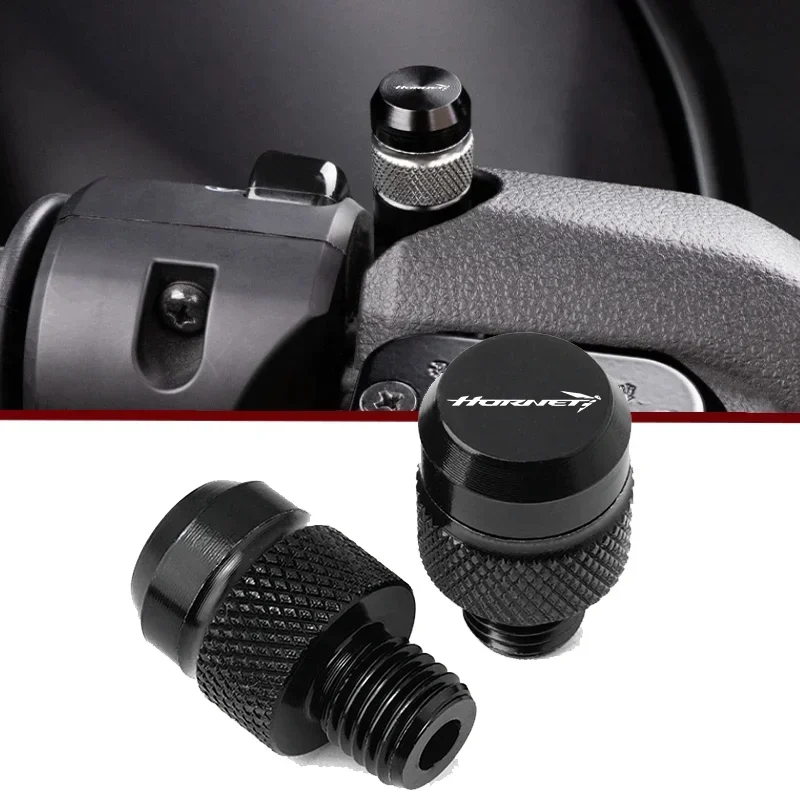 

Новые аксессуары для мотоциклов для HONDA CB750 CB 750 HORNET 2022-2025 M10 * 1,25 с ЧПУ, алюминиевые заглушки для зеркал, винты, крышки