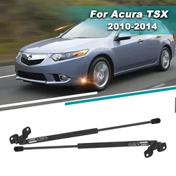 2pcs/set Front Engine Hood Lift Gas Struts For Acura TSX 2010 2011 2012 2013 2014 Car Shock Absorb Support Lifter Accessories