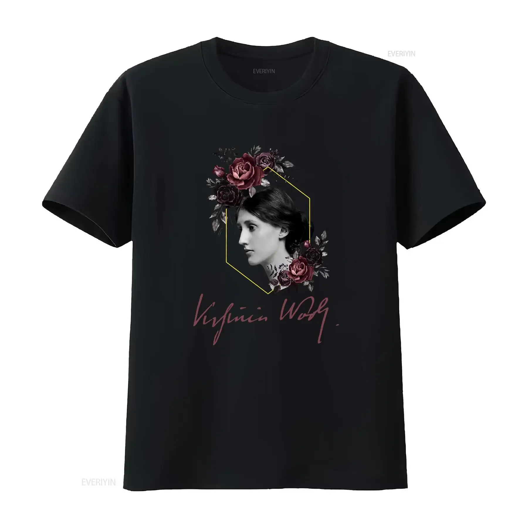 Virginia Woolf T Shirt Women in Literature s for Writers English Teachers vintage Washed streetwear Unisex