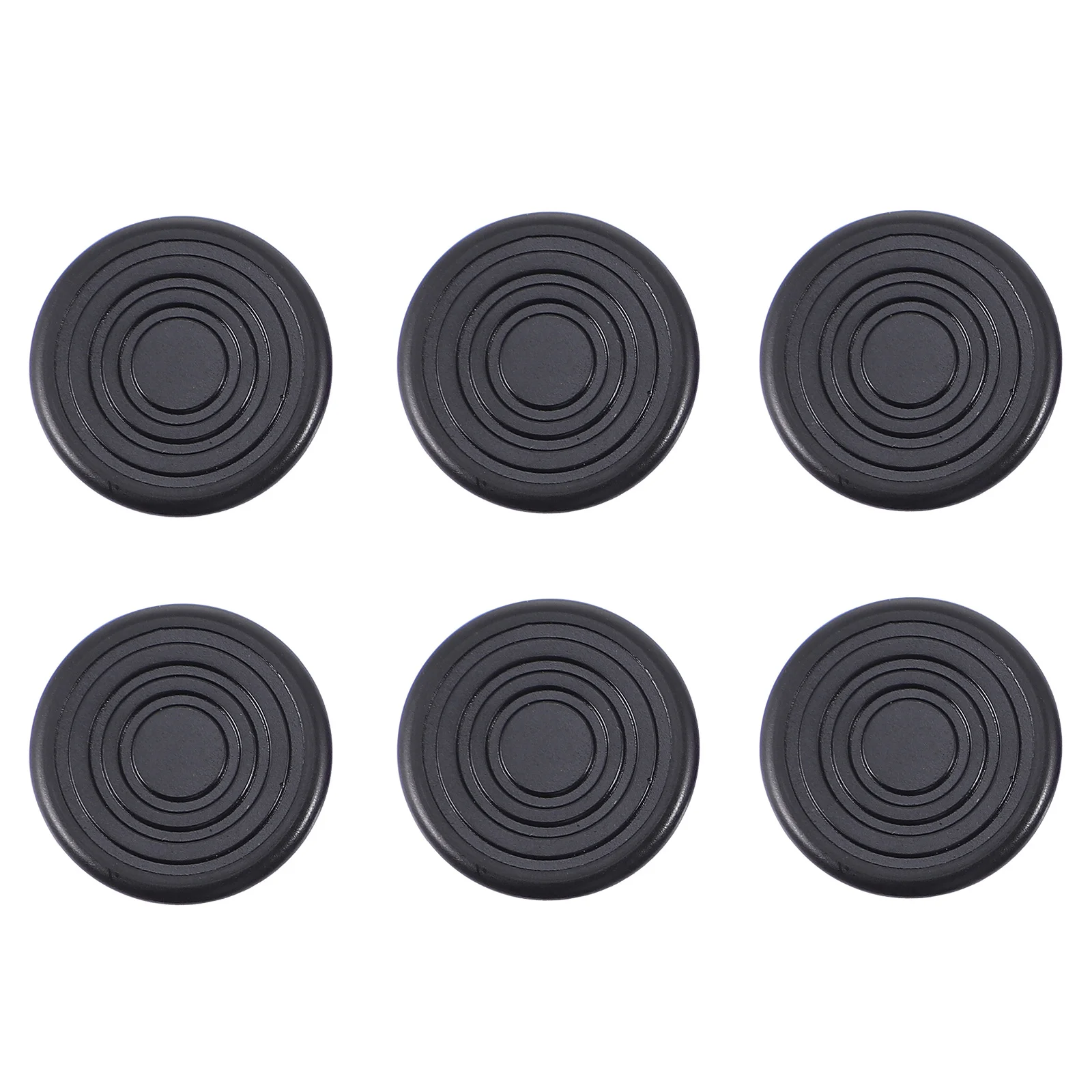 Yardwe 6Pcs Guitar Pedal Caps Footswitch Protectors Smooth Accessories for Electric Guitar Enthusiasts Easy to Carry