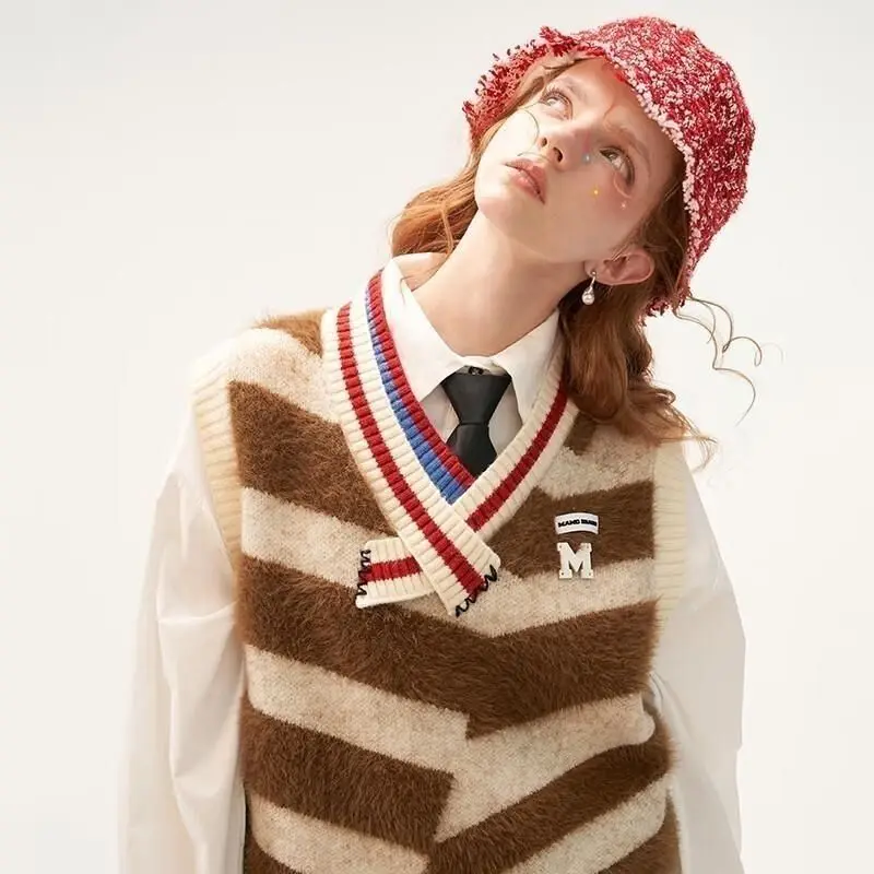 

Vests Waistcoats Thick Womens Sports Winter Velvet Plush Double-Layer French Style Chic Anti-Wrinkle Professional Softy Warmth