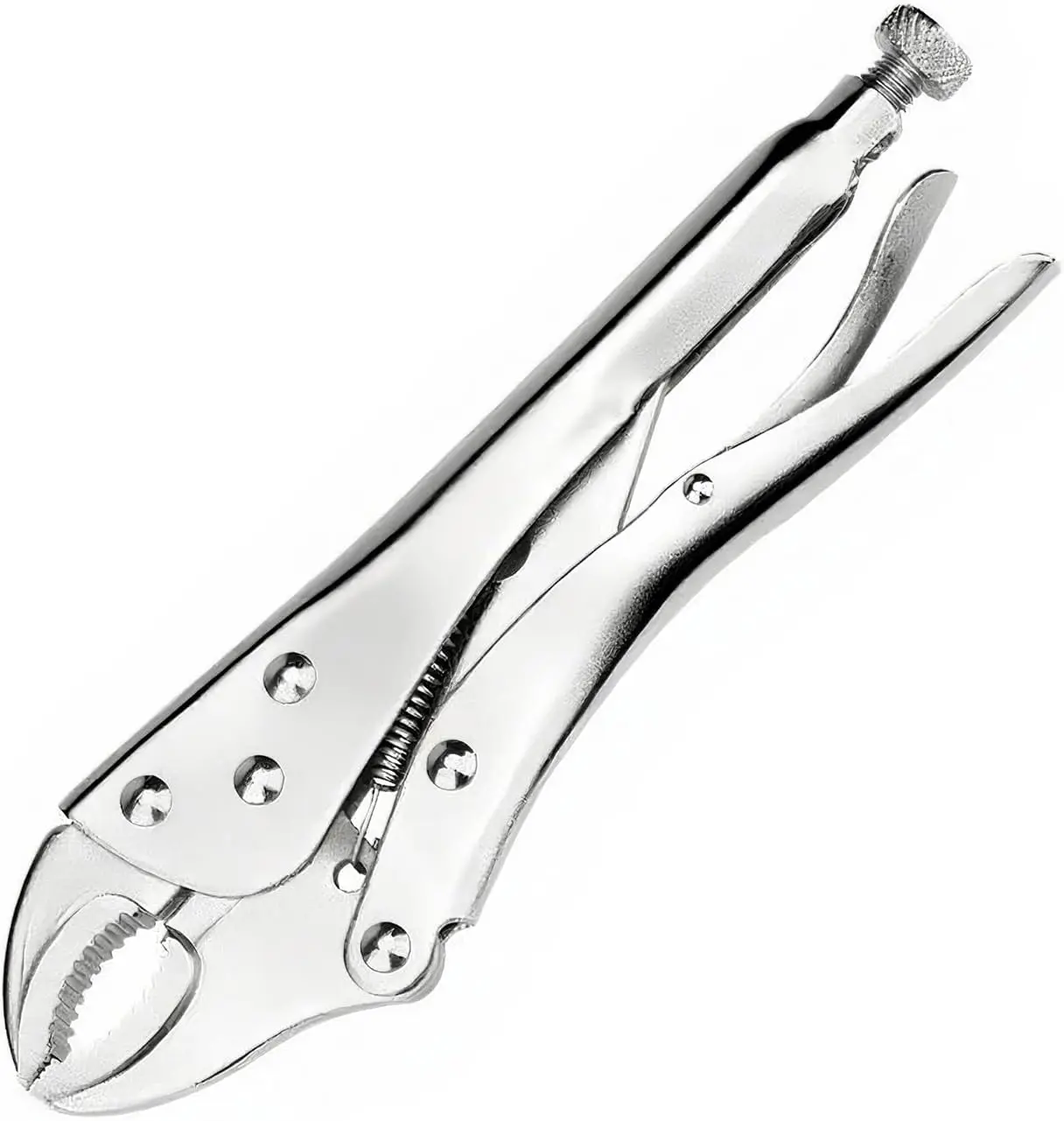 Heavy Duty Locking Pliers with Adjustable Metal Face Clamp for Woodworking and Welding Repairs - Multifunctional Pressure Pliers
