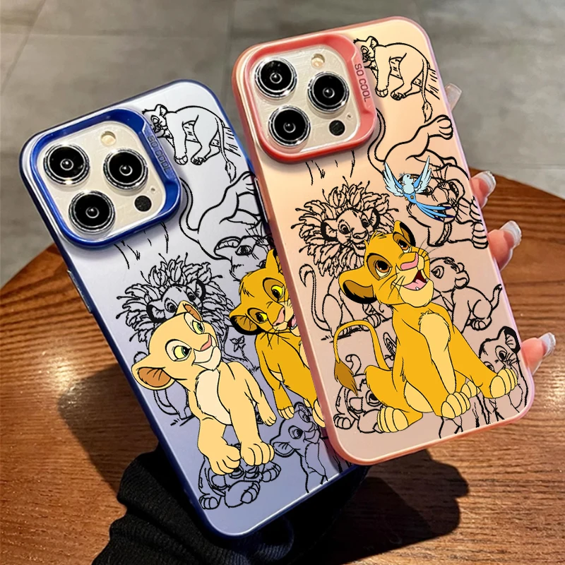 Disney Lion King Nala For Redmi Note 13 12 12S 11 11S 11E 10 10T 10S 9C 9T Pro Plus Max Lite 5G Colorful Silver Mobile Back