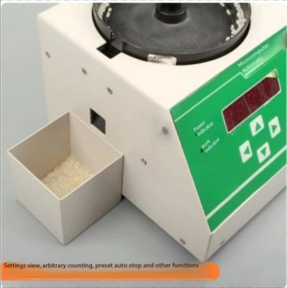 SLY-C Automatic Grain Counter Grain Soybean Wheat Corn Seed Quantity Point Counter Grain Counter