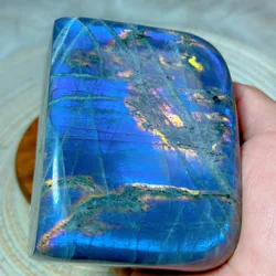 Healing High Quality Natural Crystals Purple Labradorite Free Form Ore Mineral Home Decorations Gemstones Room Decor Gifts