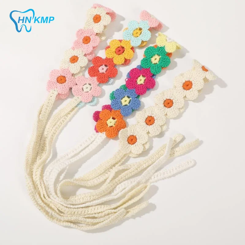 Countryside Flower Print Hair Bands Chic French Hair Scarf for Girls Holiday School Event Hair Accessory