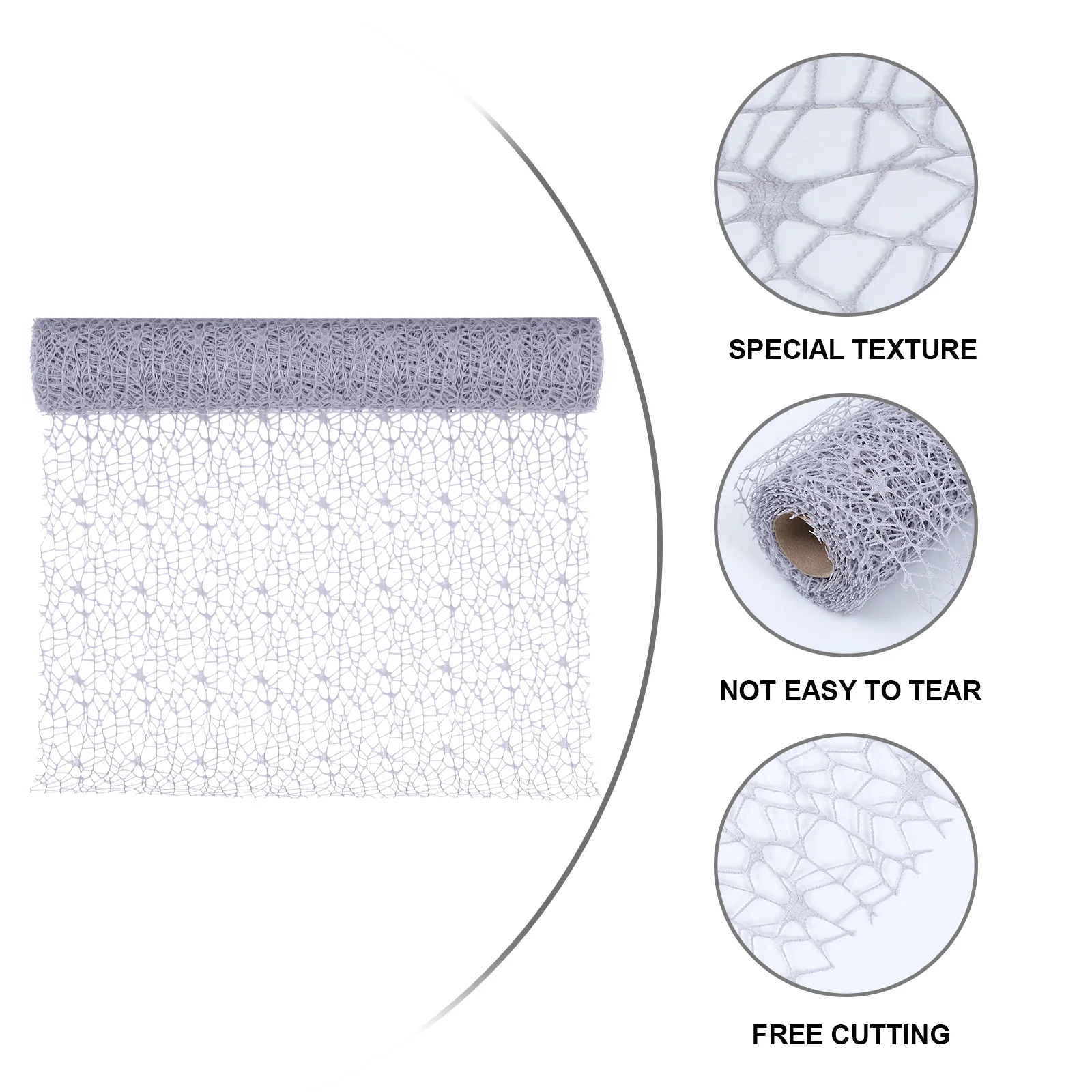 

Jacquard Gauze Flower Wrapping Roll DIY Bouquet Package Material Not Easy to Tear Fashionable Decorative Flower Wrapping Gauze