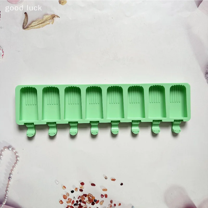1 Uds molde de silicona para helado DIY Chocolate postre moldes para paletas herramientas caseras suministros para fiestas de verano