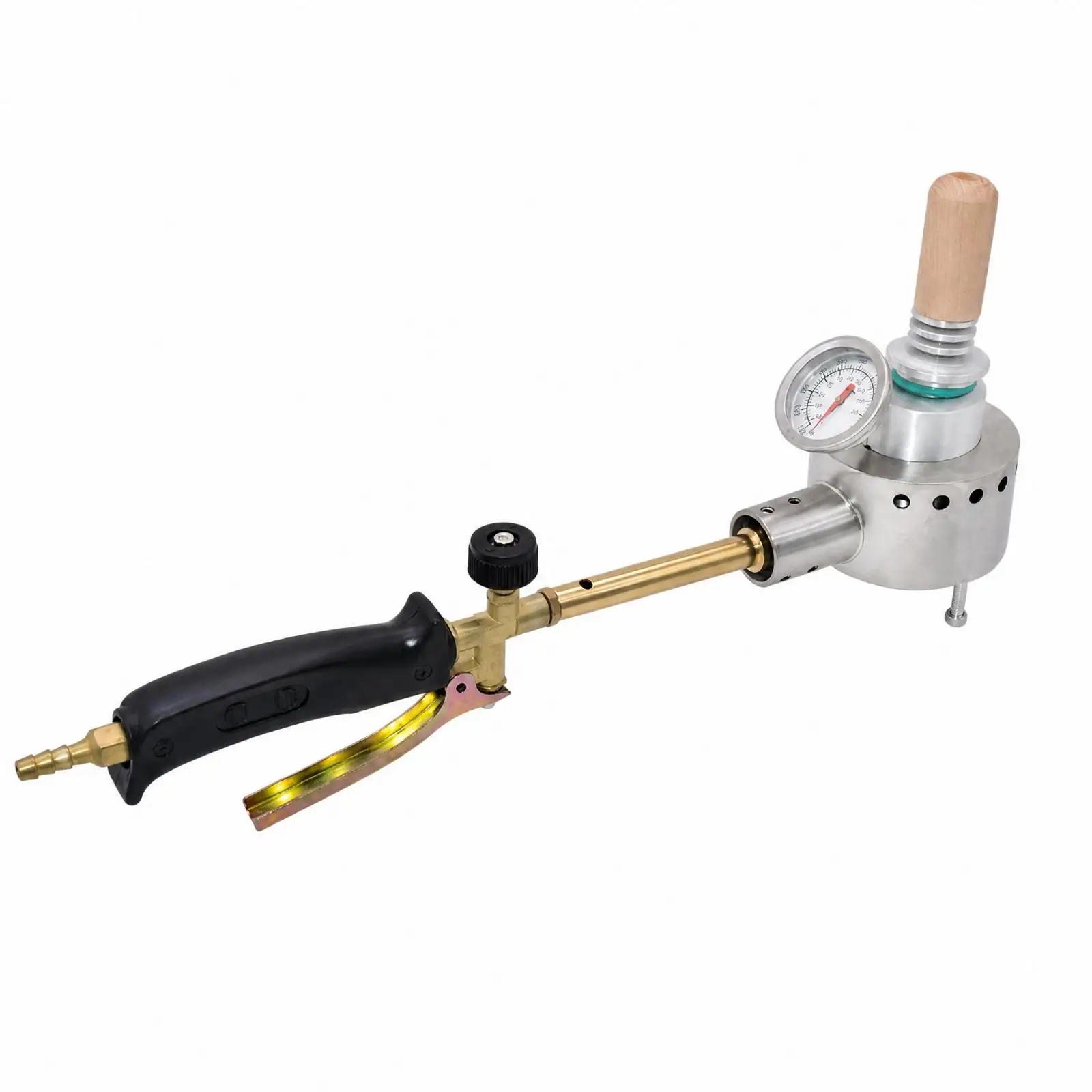 Handheld Hive Sublimator with Pressure Gauge Ergonomic Oxalic Solution Sublimator Torch-Based Compatible Handgrip-Grip Oxalic