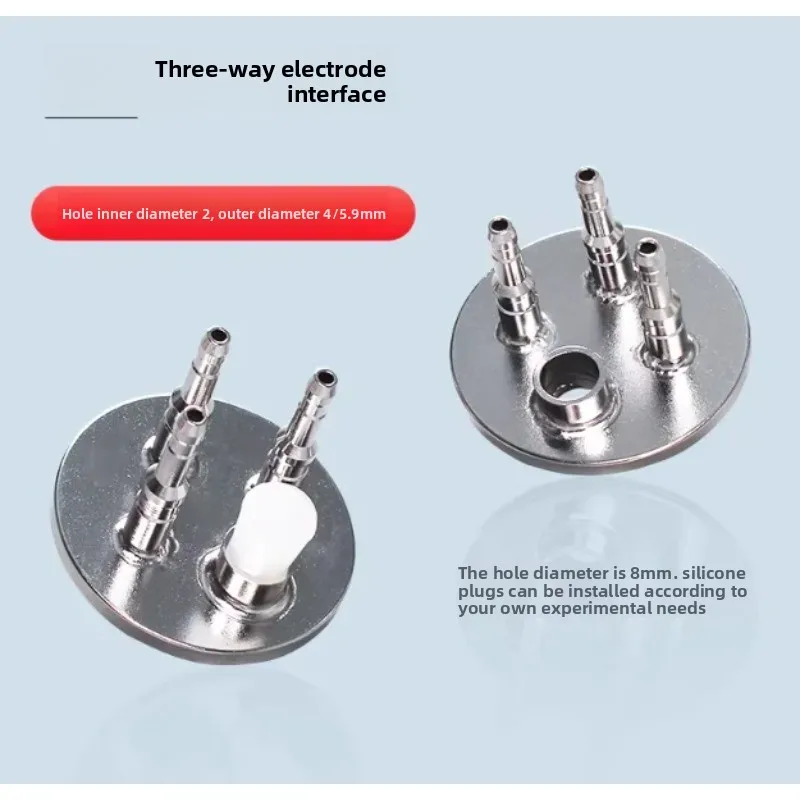 GL45 Universal Bottle Cap PH Electrode Sampling Mouth GL45 Fermenter Refill Bottle Sampling Receiver Bottle Mouth Accessories