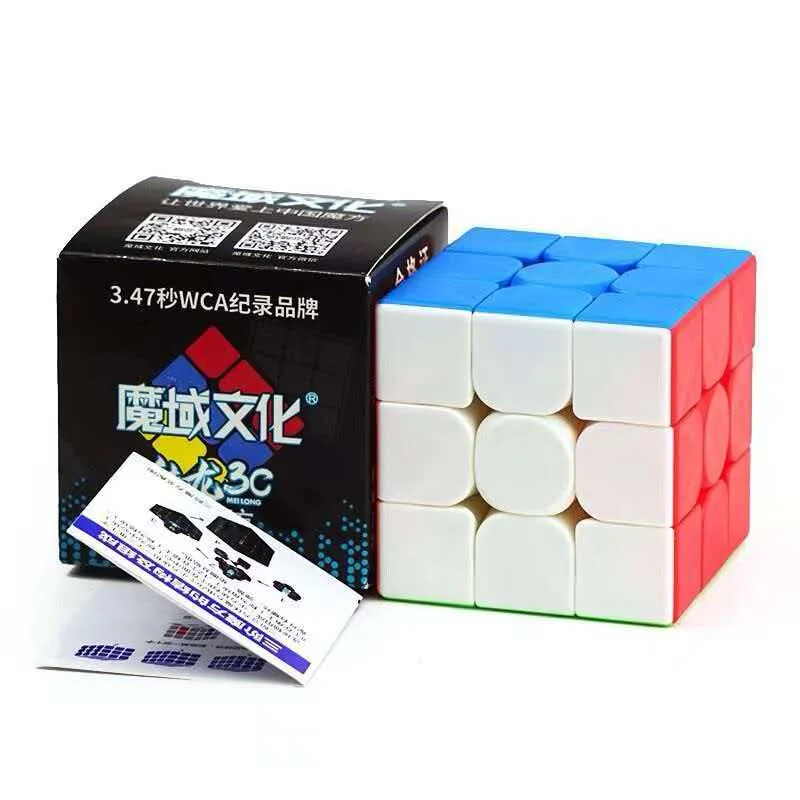 MoYu MeiLong Magic Speed Cube 3x3x3 Smooth Easy Turning Educational Gifts Brain Teaser For Kids & Adults кубик рубика