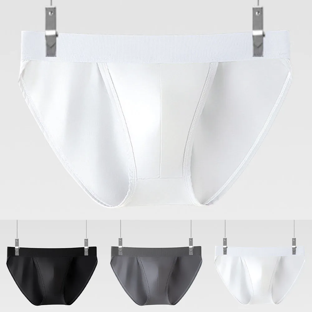 ملابس داخلية رجالية منخفضة الخصر قابلة للتنفس مع تصميم مريح من النايلون اللدنة مناسبة للاستخدام اليومي