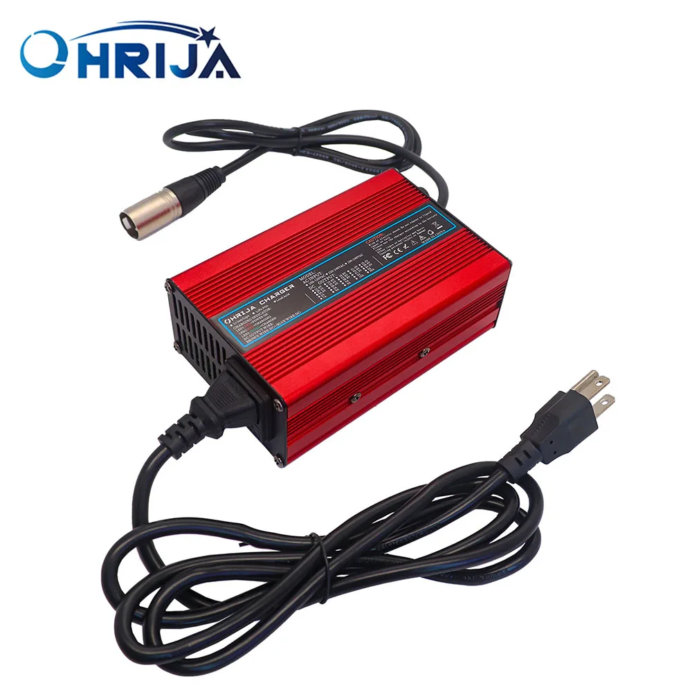 21V 5A Charger Is Suitable For Power Tool, Robot, Electric Vehicle Lithium Battery 5V 18.5S Wide Voltage Switch with Fan R