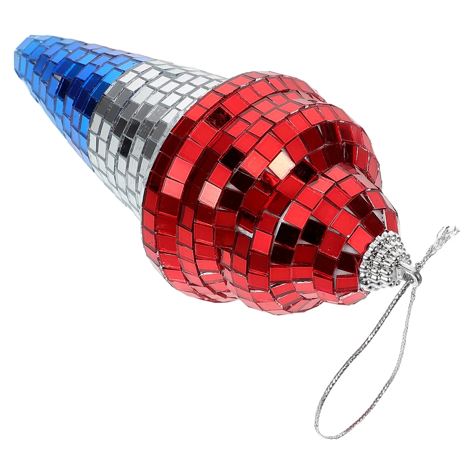 

Ice Cream Hanging Ball Party Decorations Disco Mirror Ornament Birthday Wedding KTV Bar Table Decoration Scoop Plastic