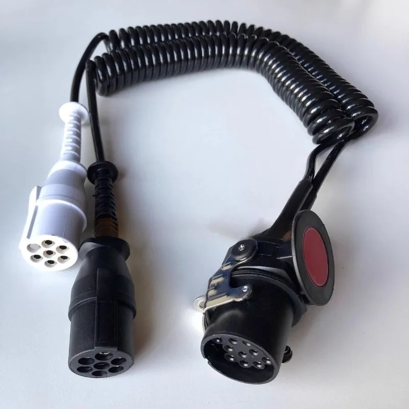 

Volvo Benz Scania universal power cord, one-to-two trailer cable connecting cable ABS cable