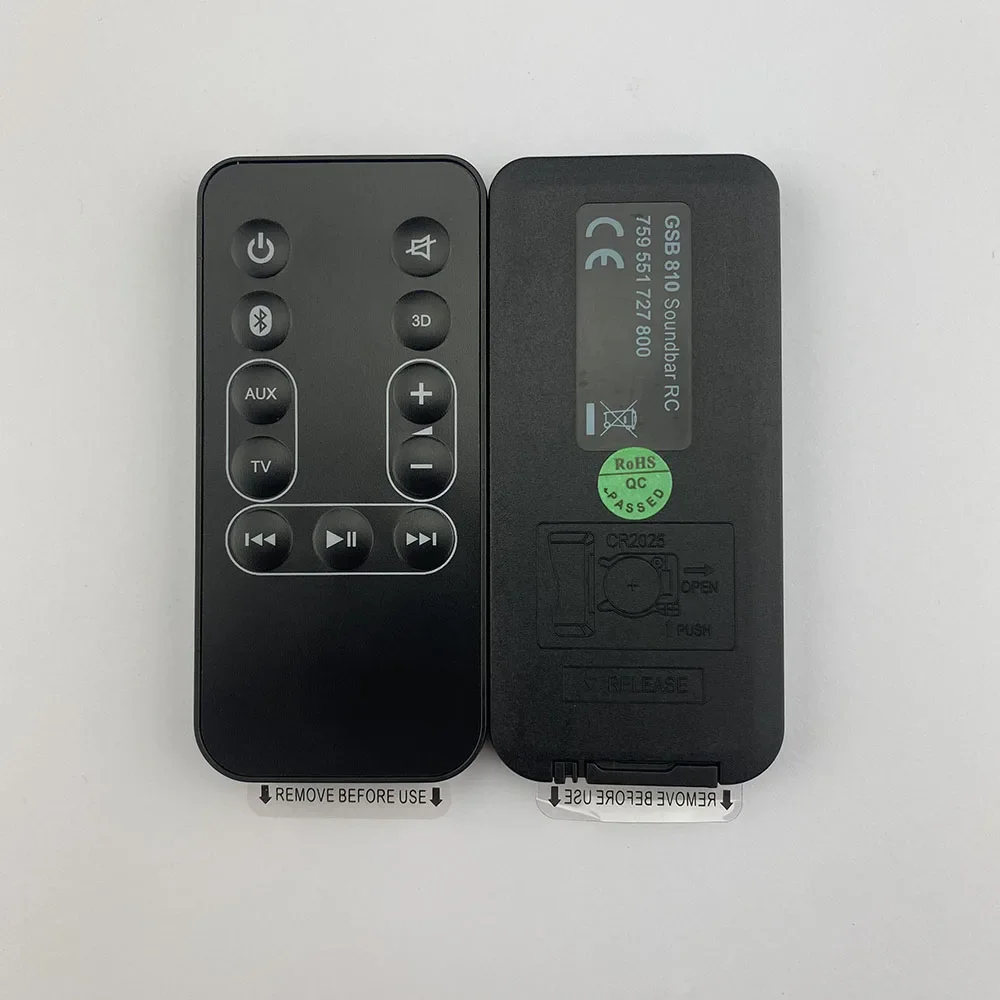 New Original Remote Control GSB810 For GRUNDIG Bluetooth TV Soundbar System