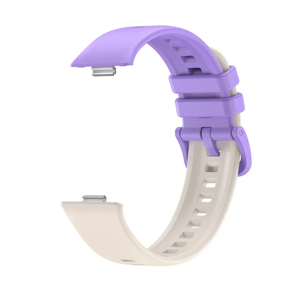 Officiële siliconen band voor Huawei Watch Fit 4-4Pro Kleurrijke gesp Comfortabele lichtgewicht polsband voor Huawei Watch Fit 3-4