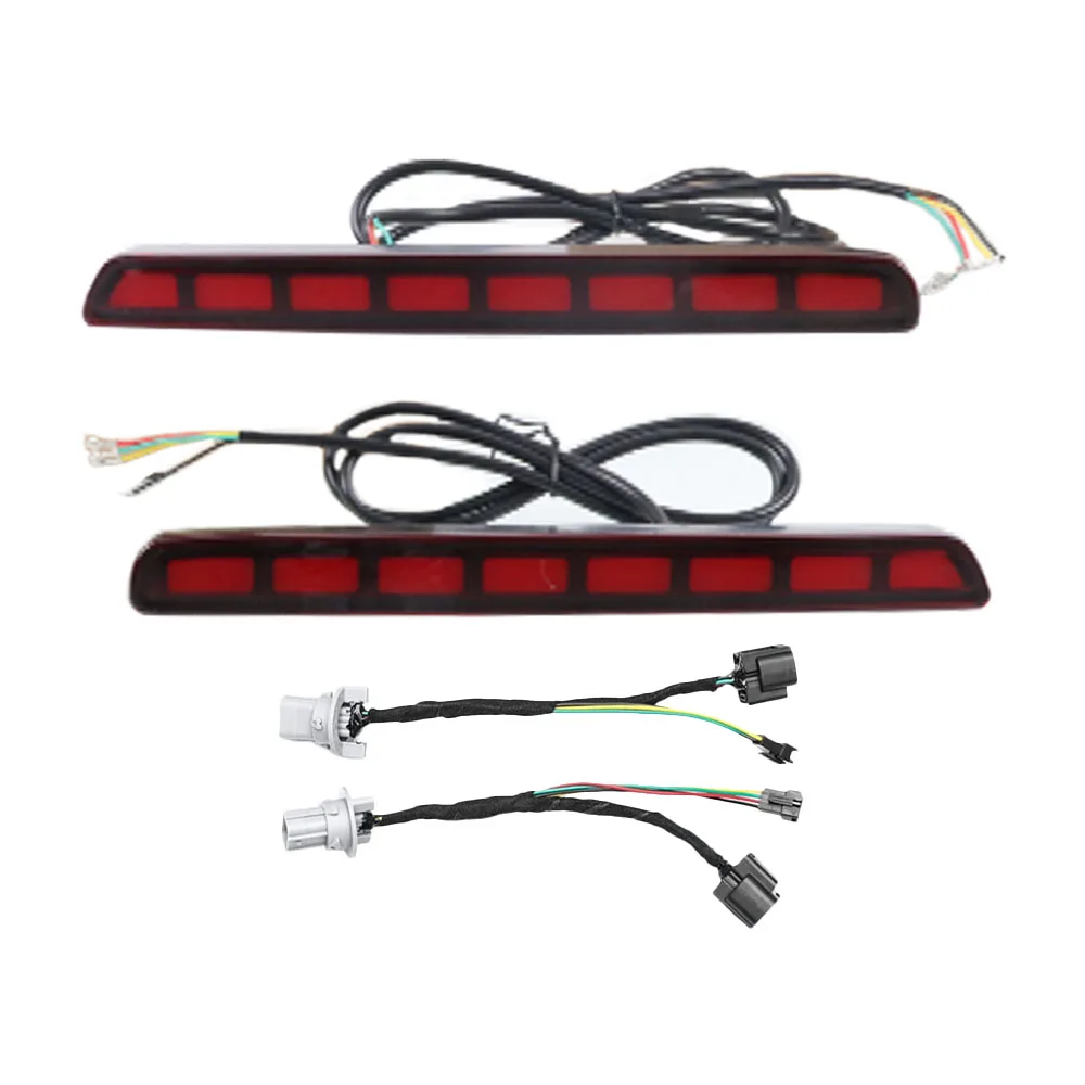 1pc Car LED Rear Fog Light for Honda CR-V CRV 2023 Car Bumper Brake Light Reflector Turn Signal Indicator