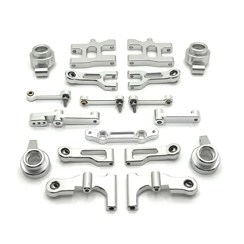 

MN38 1/16 RC Remote Control Car Parts Metal Upgrade Swing Arm Steering Cup Steering Set