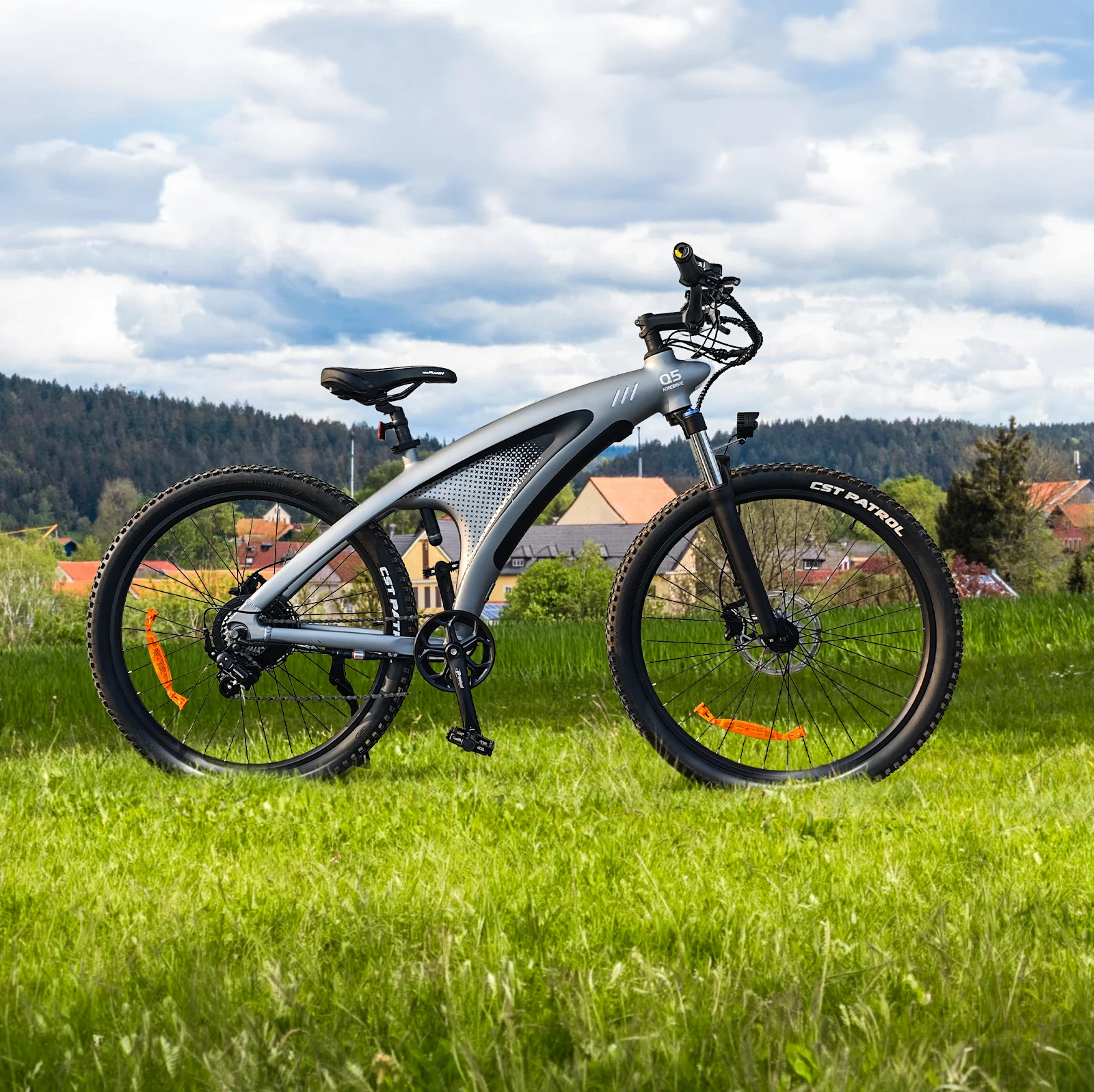 

Электровелосипед HX Q5 2000W для взрослых, горный, 27.5*2.25 дюйма, скорость 57 км/ч, со съемным аккумулятором, мопед, дорожный велосипед