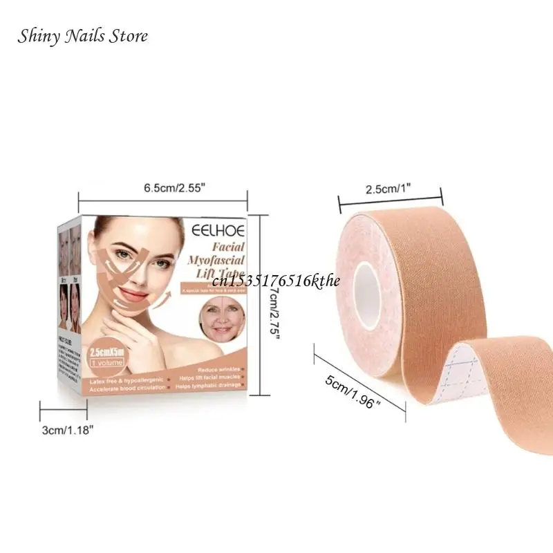 Ultra-thin Face Lift Tape Instant Face Lifting Tape Waterproof & High Elasticity Dropship