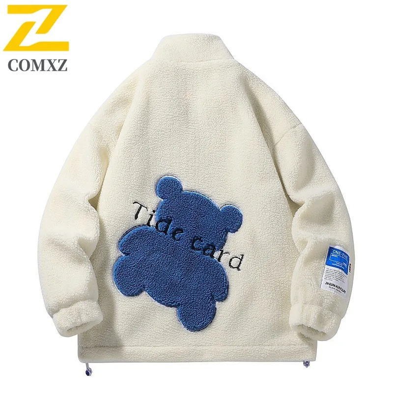 COMXZ Mens Padded Jacket Street Cold Resistance Camping Trip Cotton Padded Jacket Ski Resort Lightweight Warmth Winter Jacket