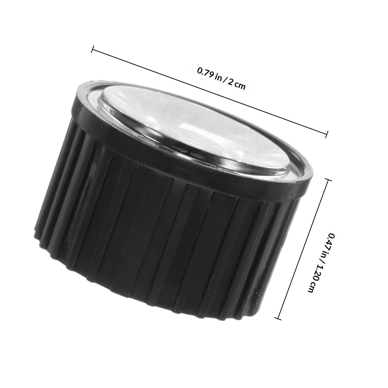 10Sets Acrylic LED Lens Kit 20Mm Transparent Focusing Lenses with Holder Bracket for Spotlights Ceiling Lights Wall Washers High