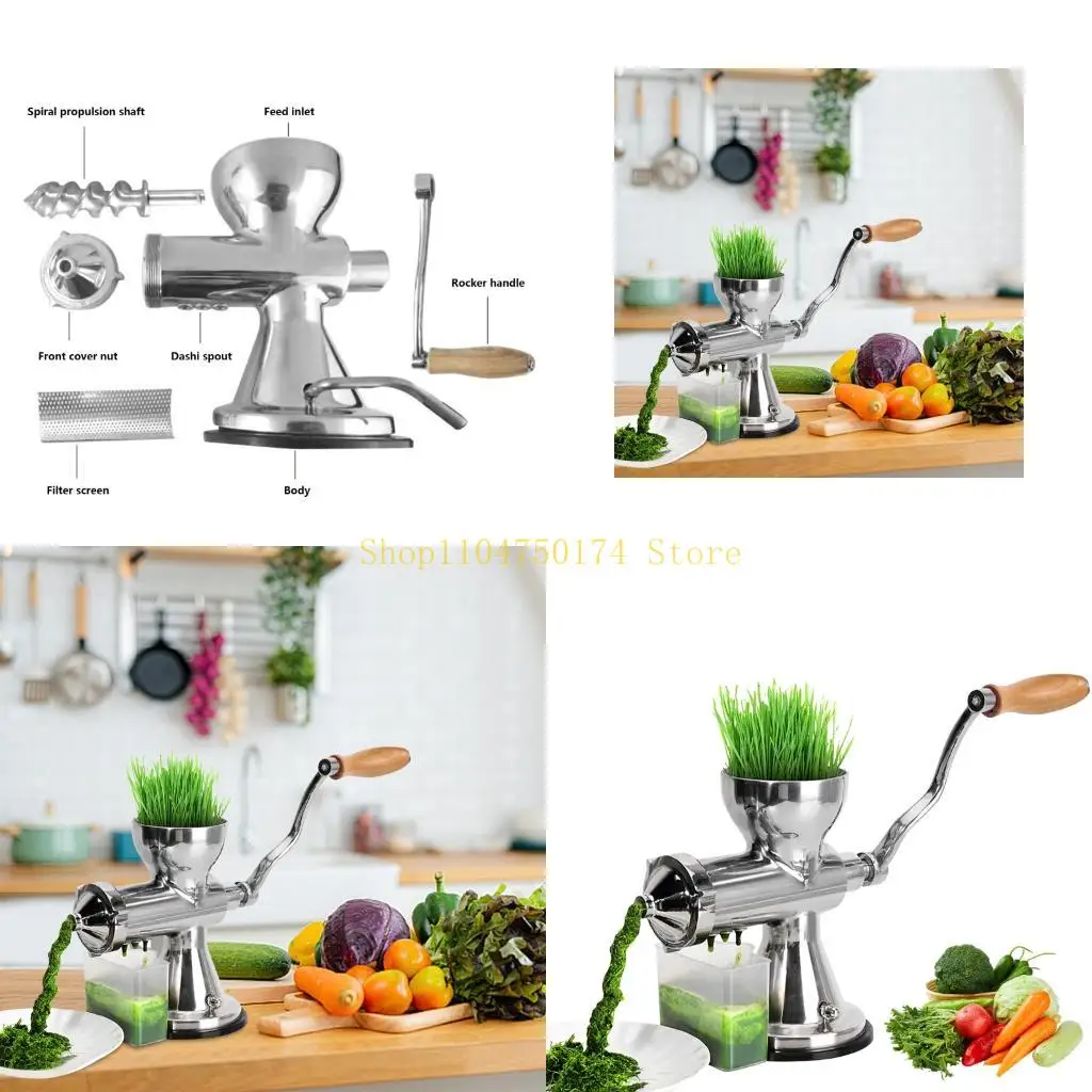 

Powerful Hand Operated Presser Machine For Green Herbage Medicinals Lemon Fruits Untarnished Building top sale