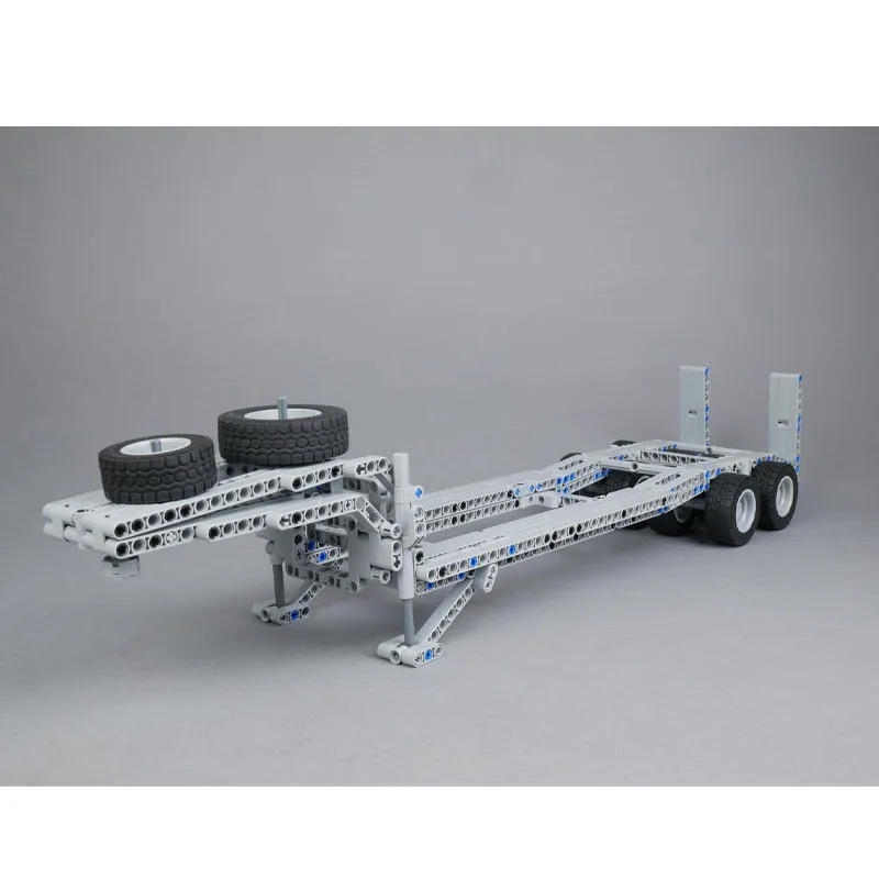 

MOC-104958 Cargo Flatbed Trailer Truck Building Block Model 477 Parts Creative Boys' Children's Birthday Christmas Toy Gift