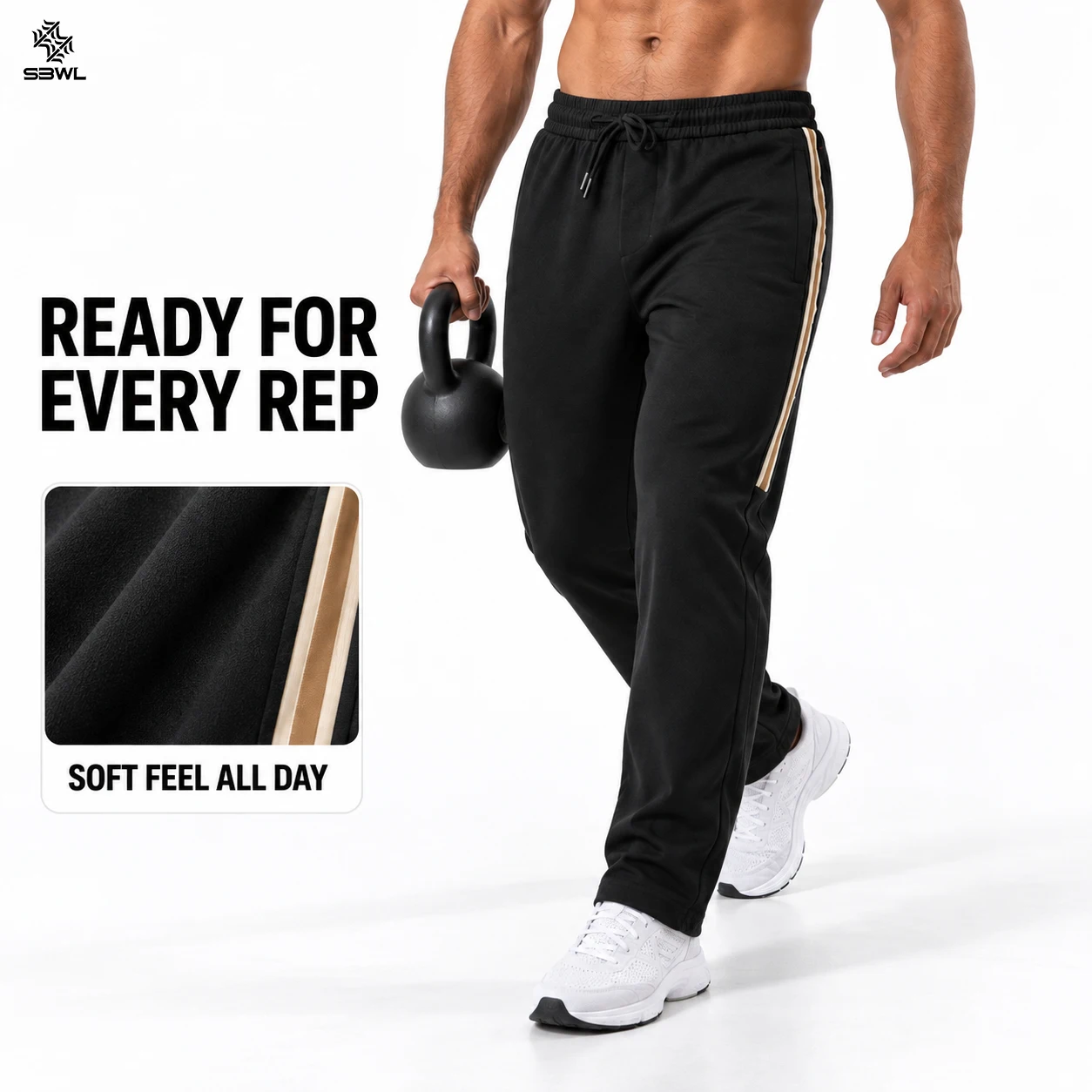 SBWL Men's High-Quality Outdoor Sports Pants for Cycling Climbing Hiking - Casual Autumn Winter Daily Simple Style