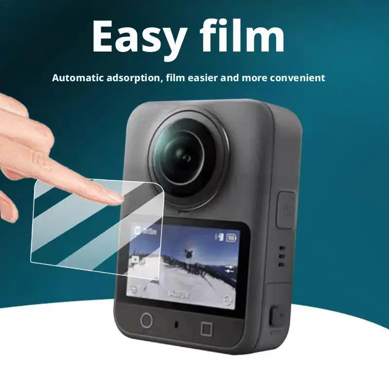 For DJI Osmo 360 Camera Lens Protective Film Screen Protector Anti-scratch Tempered Glass Film For DJI Osmo 360 Accessories