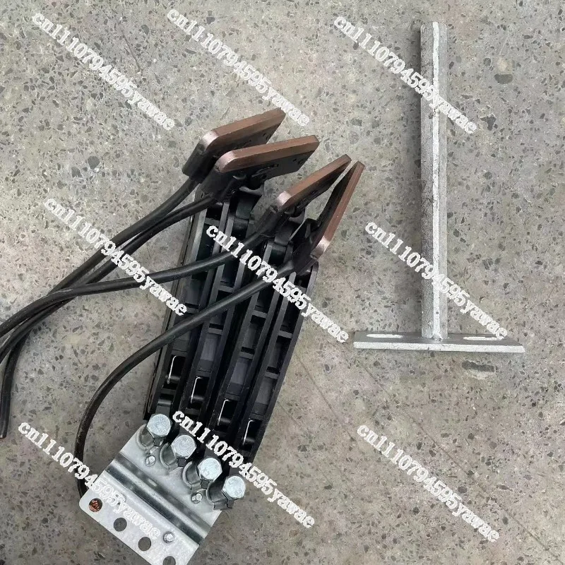 For Copper‑Electrical‑Busbar‑Power‑Rail‑With‑Carbon‑Brush‑Collector, Isolated‑Conductor‑Spare‑Part‑For‑Overhead‑Crane‑Power