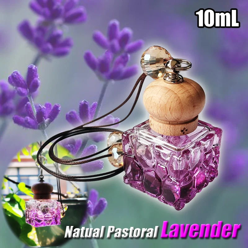 Car Perfume Lavender hang perfume Interior Women Air Freshener Men`s perfumes Auto Accessories 10ML Liquid Flavoring for Cars