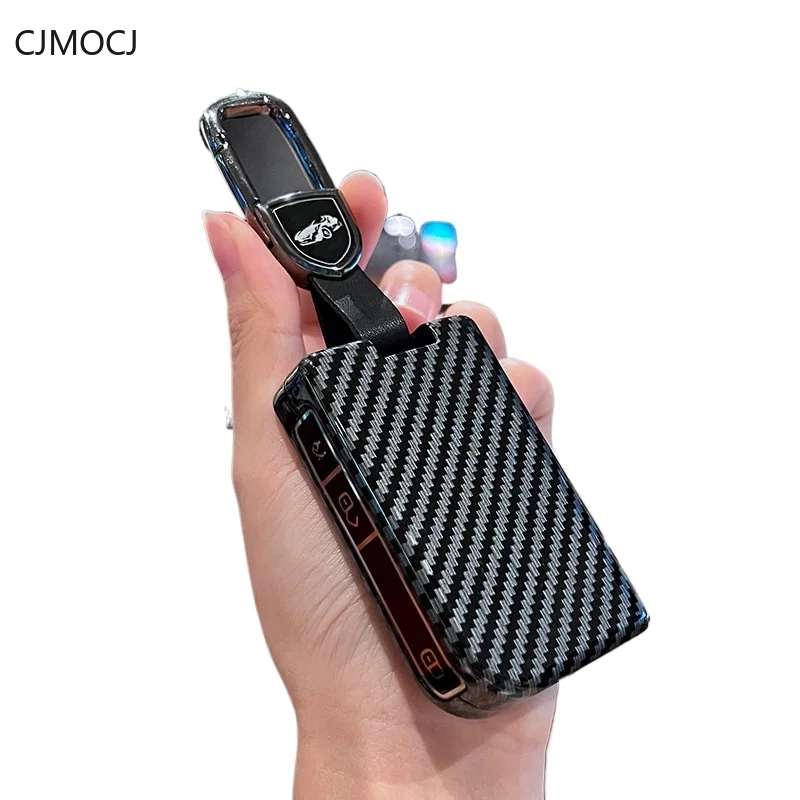 

ABS Key Cover Case for Lynk & Co 900/03/07/10/Z10/06/08/05/Z20/09/02/01 EMP - Protective Key Fob Shell Keybag Keychain