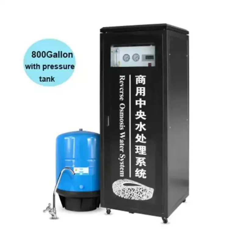 400/800/1200GPD 5-Stage Commercial RO Water Purifier For Hotel Household Laundry Drinking Water Treatment