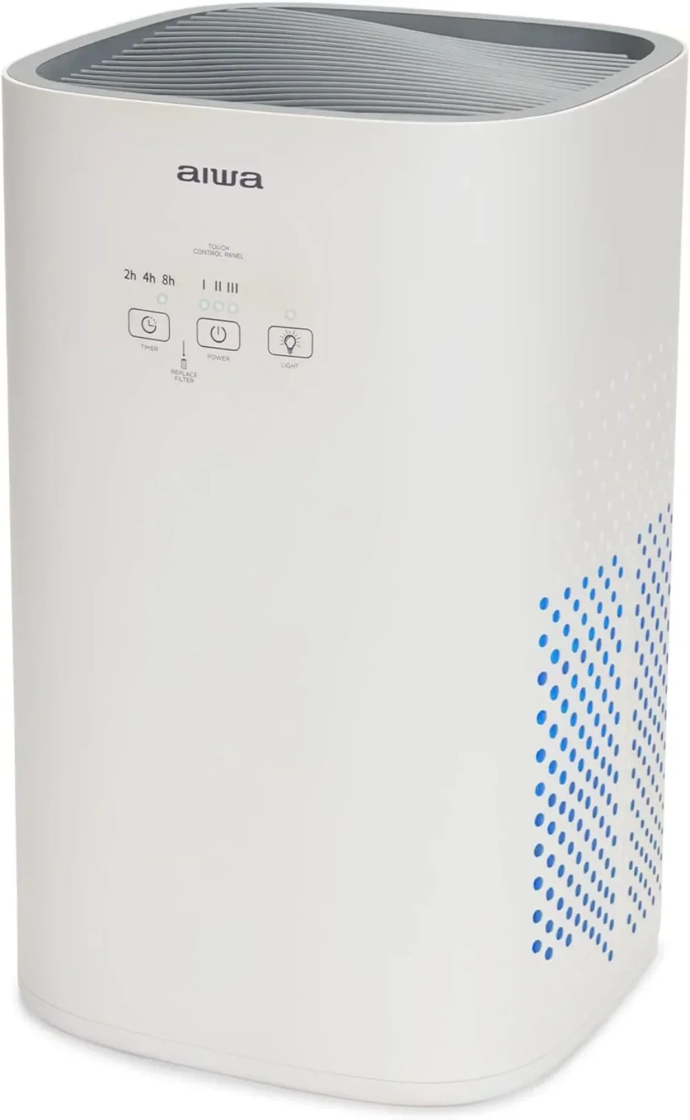 Purificador de Aire con Filtro H13 HEPA, Ionizador, Filtración 99,95%, Ultra Silencioso, Temporizador, 3 Velocidade