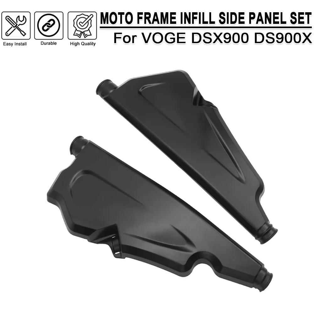 Pour VOGE DS900X DSX 900 DS900 X DSX 900 DS 900 DSX : Ensemble de panneaux latéraux de remplissage de cadre de moto, protection de carénage et de capot.