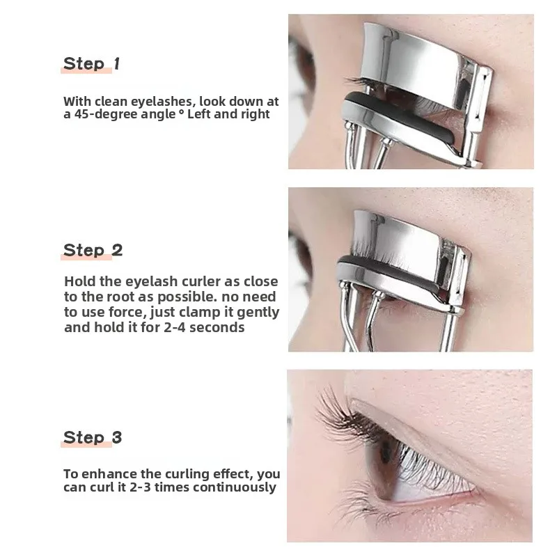 스테인리스 스틸 속눈썹 컬러 휴대용 속눈썹 컬러, 속눈썹 연장 및 컬링 도구 메이크업 도구 속눈썹 컬