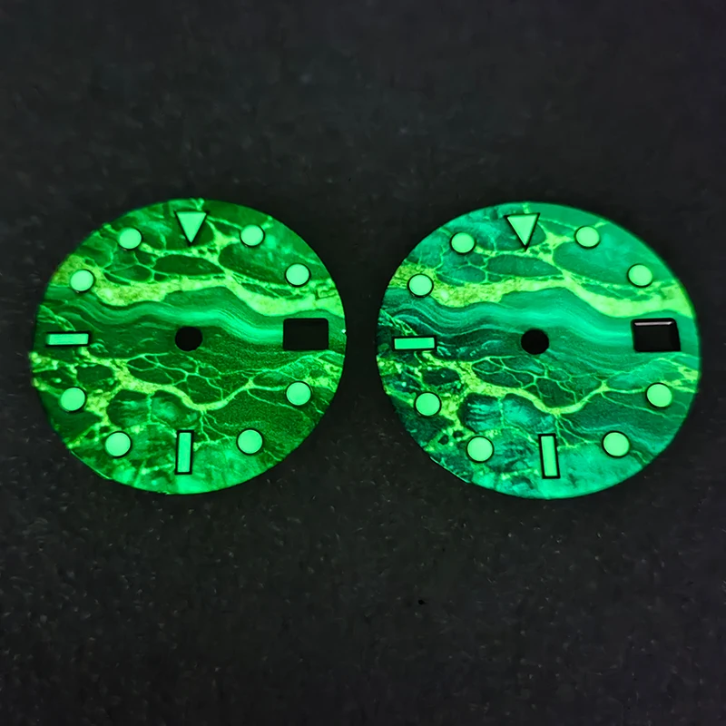 Mod 28.5mm Watch Dial Strong Night Light Fit Japan NH35 NH36 For SKX007 SKX009 Turtle Abalone Tuna Canne Dive Watch DIY Gift